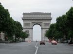 L’Arc de Triomphe, my final view